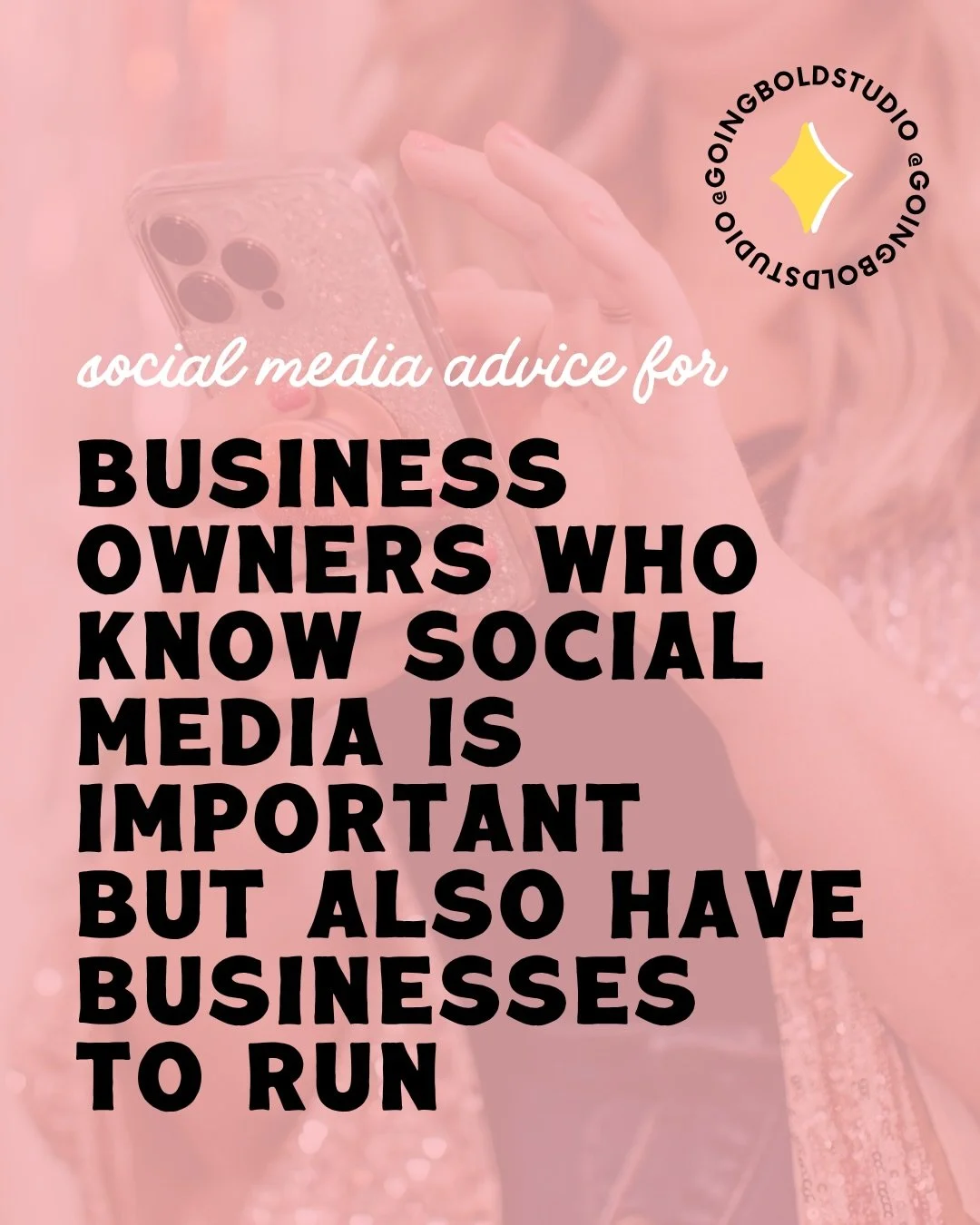 This topic was actually sparked by a real conversation I had last week at a networking event. 👀
Social media can be such a hot topic for fellow small business owners and I totally get why. We all know it&rsquo;s important but it can also be SO time-