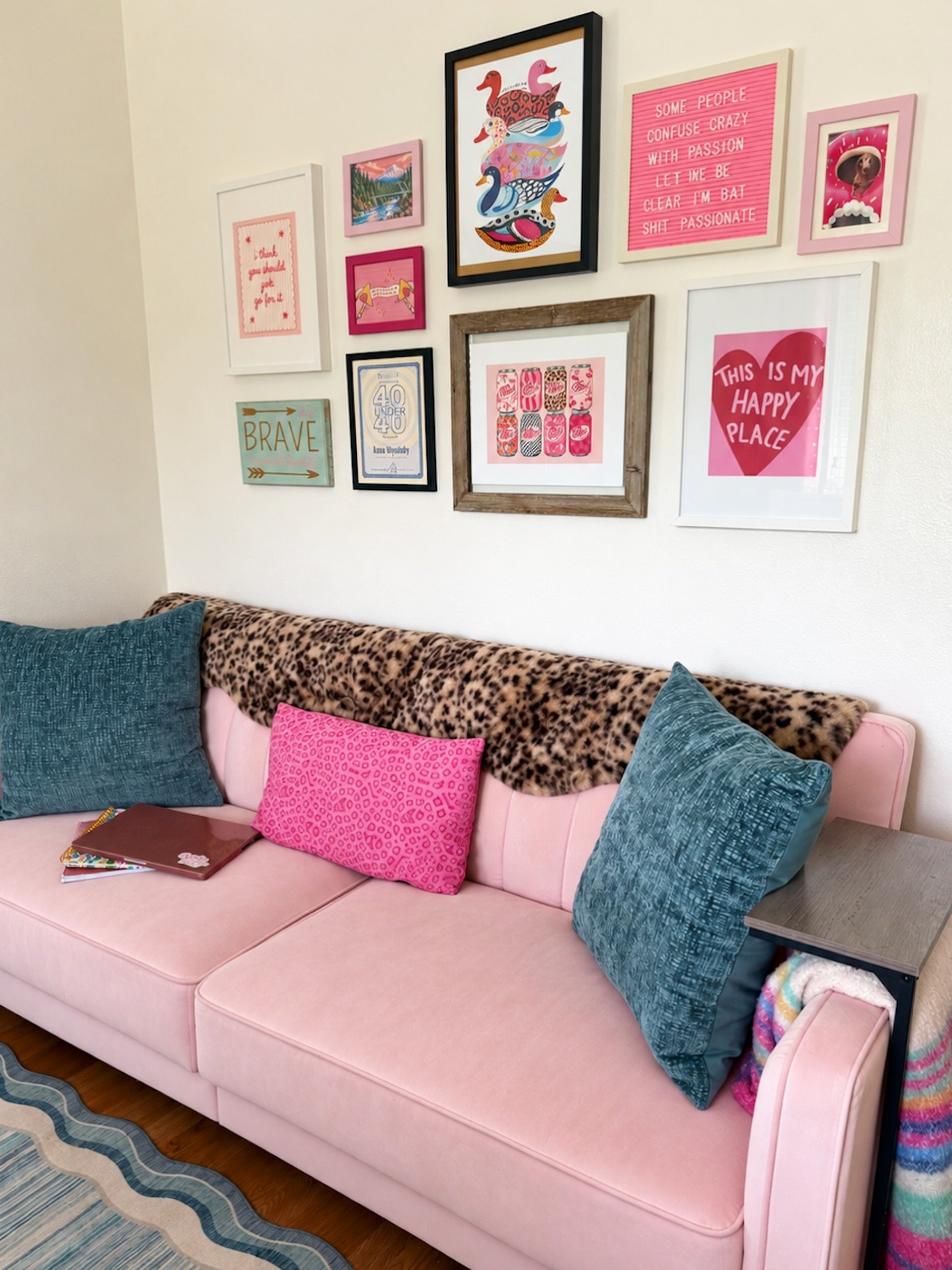 First peek at my new office at the (not so) new house! 🥰 She&rsquo;s coming together&hellip; finally!

A little story time because this office has been a journey. 😅

When we first moved in, I planned on turning our formal living room into my office