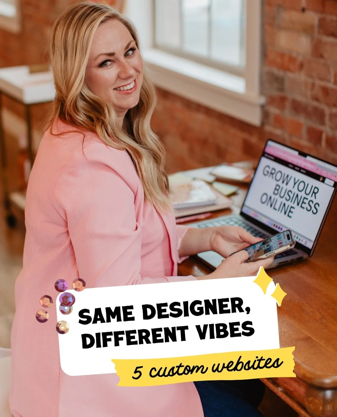 We&rsquo;re not a one-style-fits-all kind of studio over here! 

One of my favorite things about being a website designer is getting to work with businesses that all have their own personalities and aesthetics. I love getting to know what makes your 