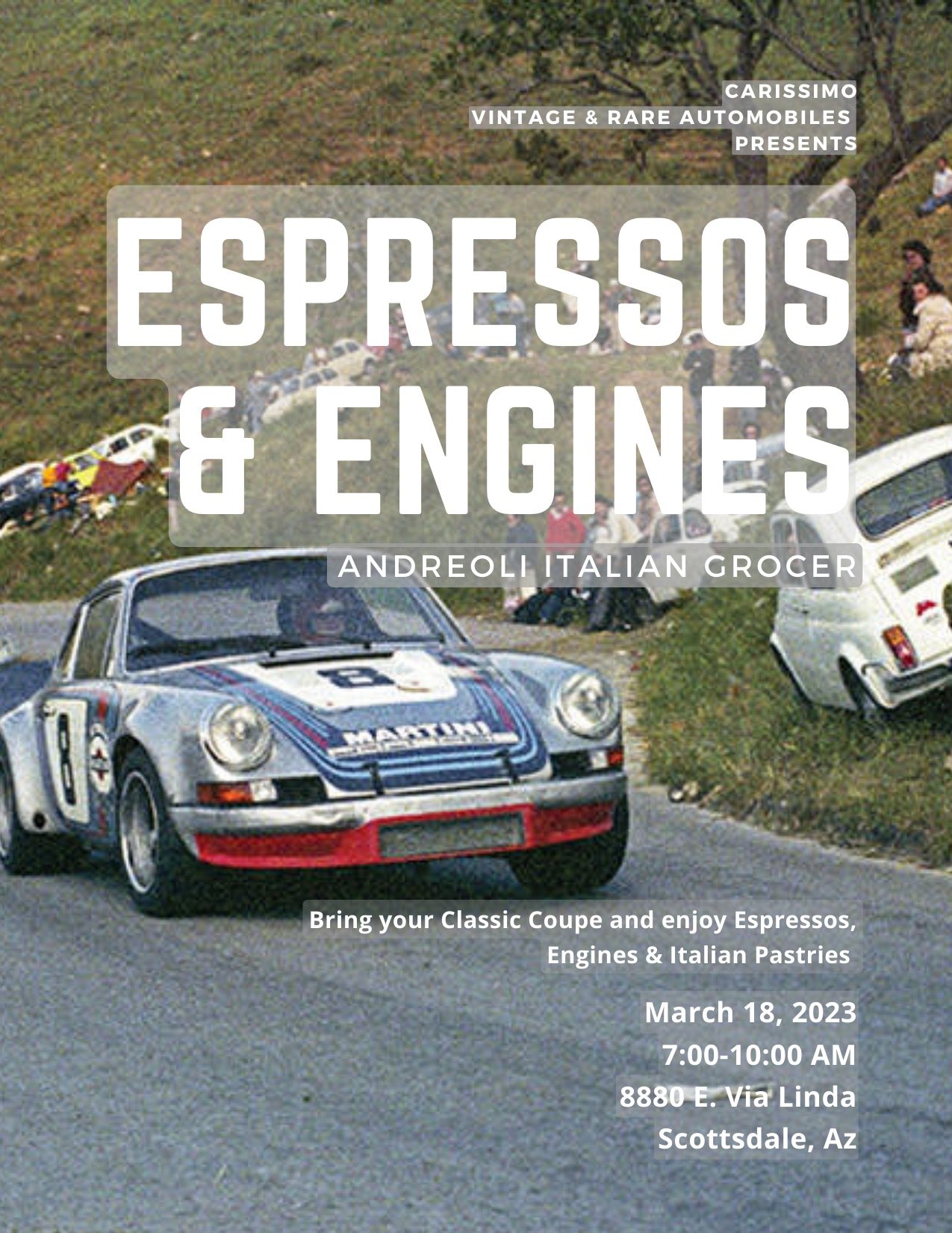 Espressos & Engines - V