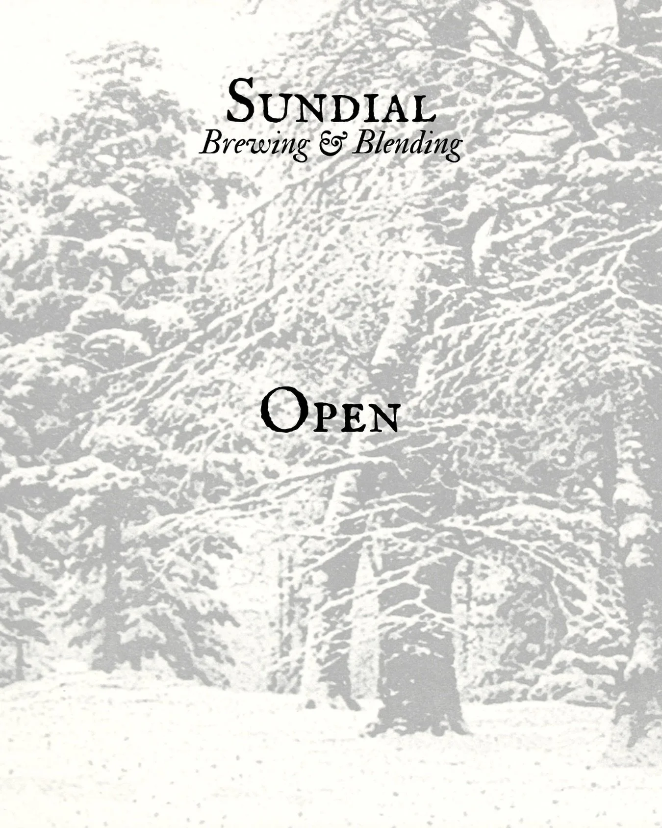 We will be open today at 4pm. 
If you&rsquo;re in the area or dealing with some cabin fever come swing by and cozy up with a pint. 

Cheers! 🍻