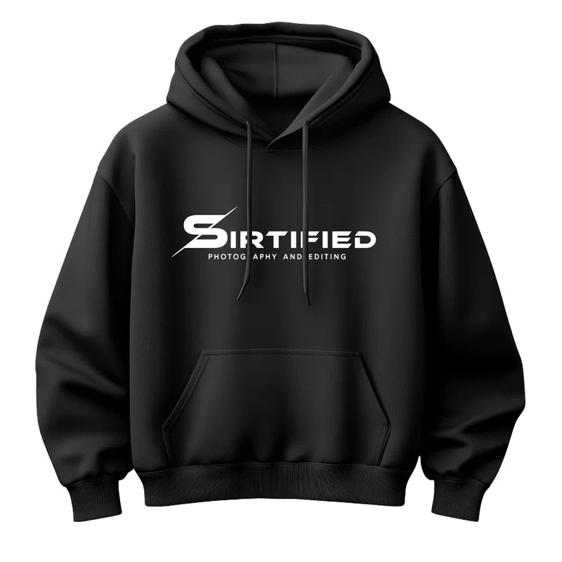 Black/White SIRtified Hoodie