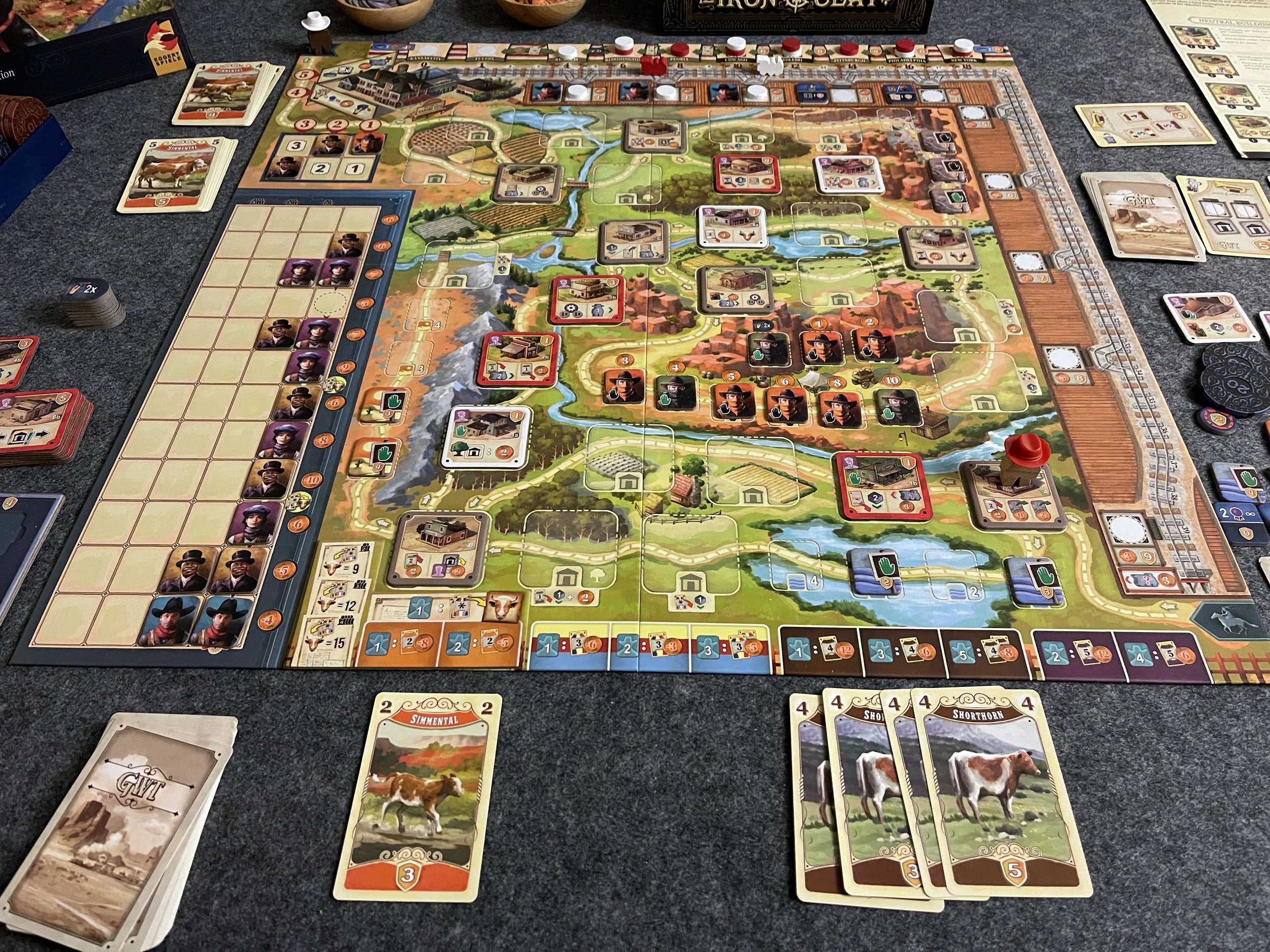 Great Western Trail Second Edition Review — Above Board Great Western Trail Second Edition Review — Above Board