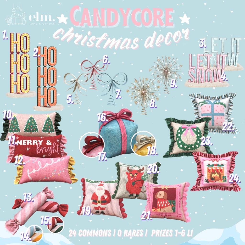 Elm. CandyCore Christmas Decor Gacha