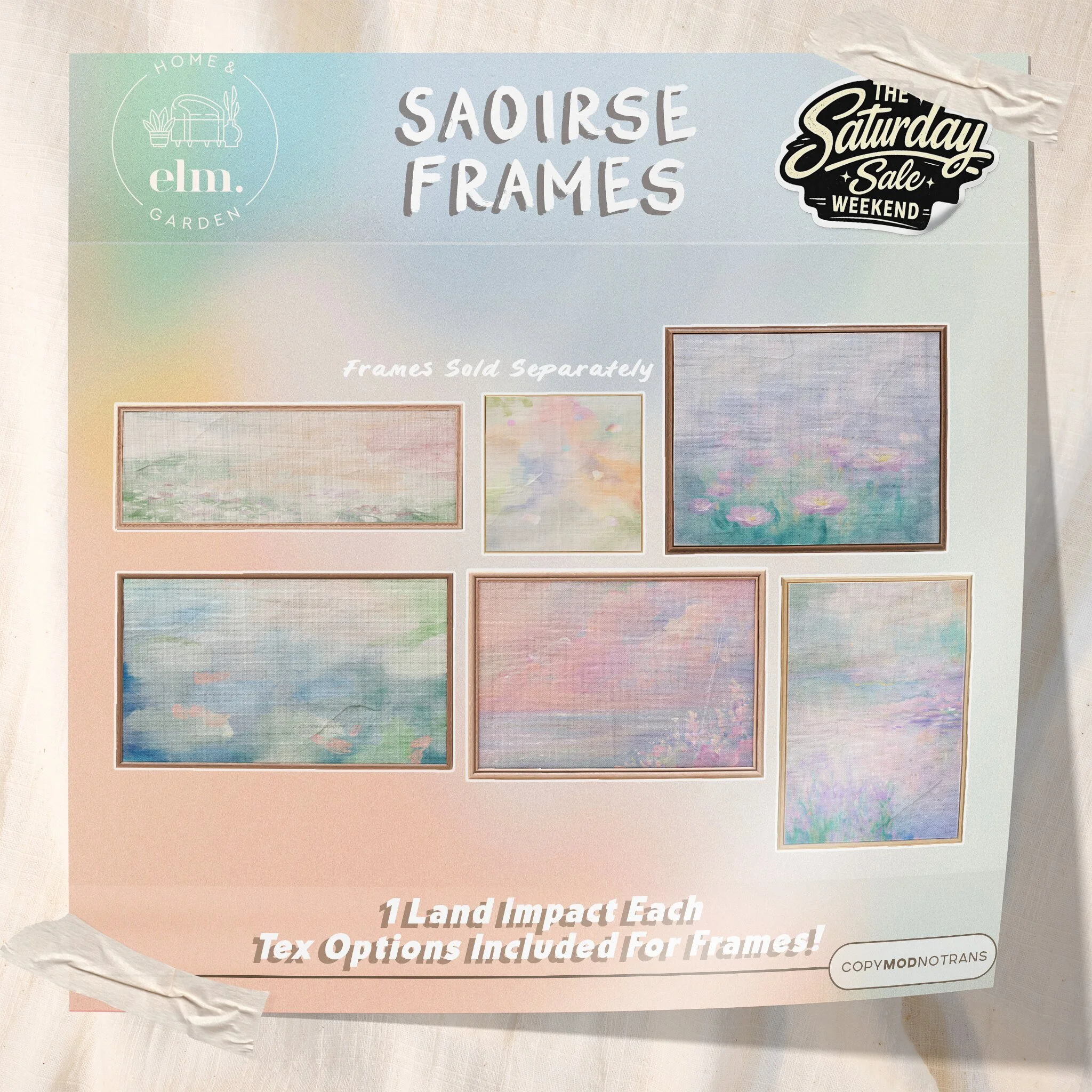 Elm. Saoirse Frames