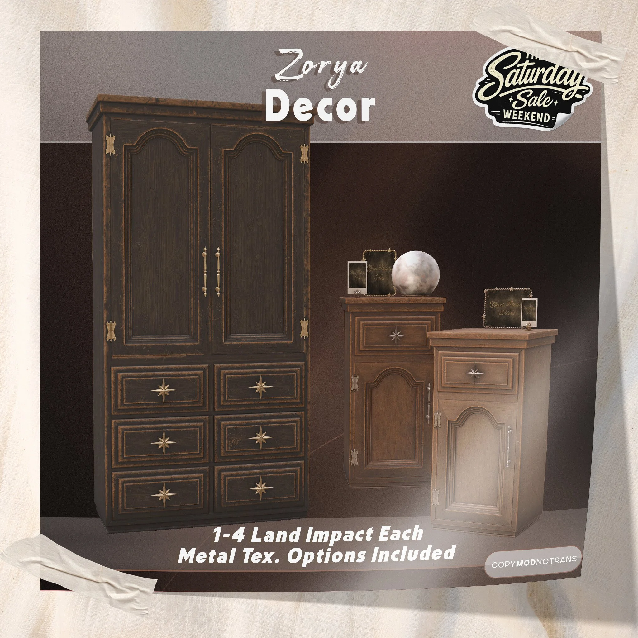 Elm. Zorya Dresser Decor