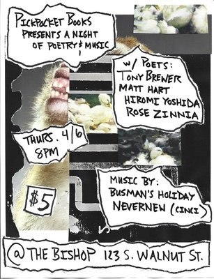 A Night of Poetry and Music by Pickpocket Books