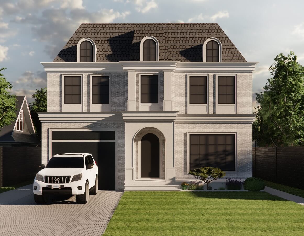 Coming Soon to Toronto! Beautiful custom home in a French Transitional style. Can&rsquo;t wait to see this built!

#torontodesign #torontoarchitecture #architecture #customhome #customhometoronto #torontohouse #frenchtransitional #architect #toronto 