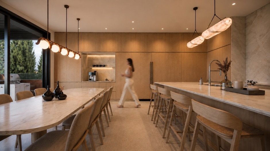 Kitchen Vibes, experimenting with lighting.