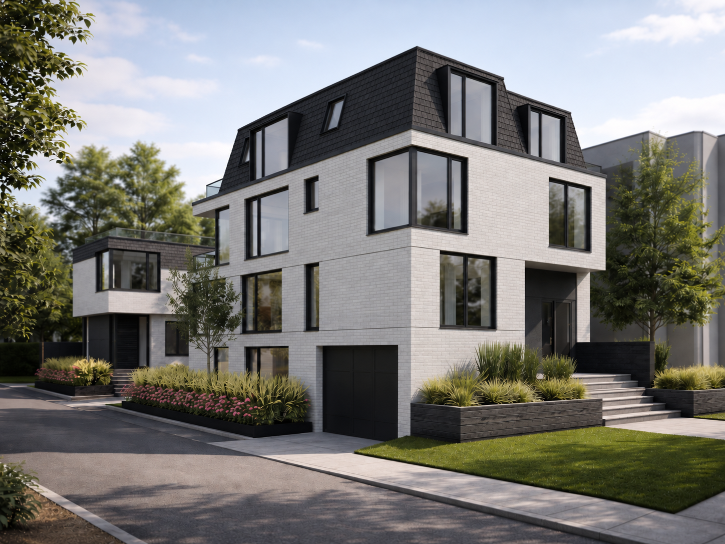 Hilltop (Fourplex + Garden Suite)
