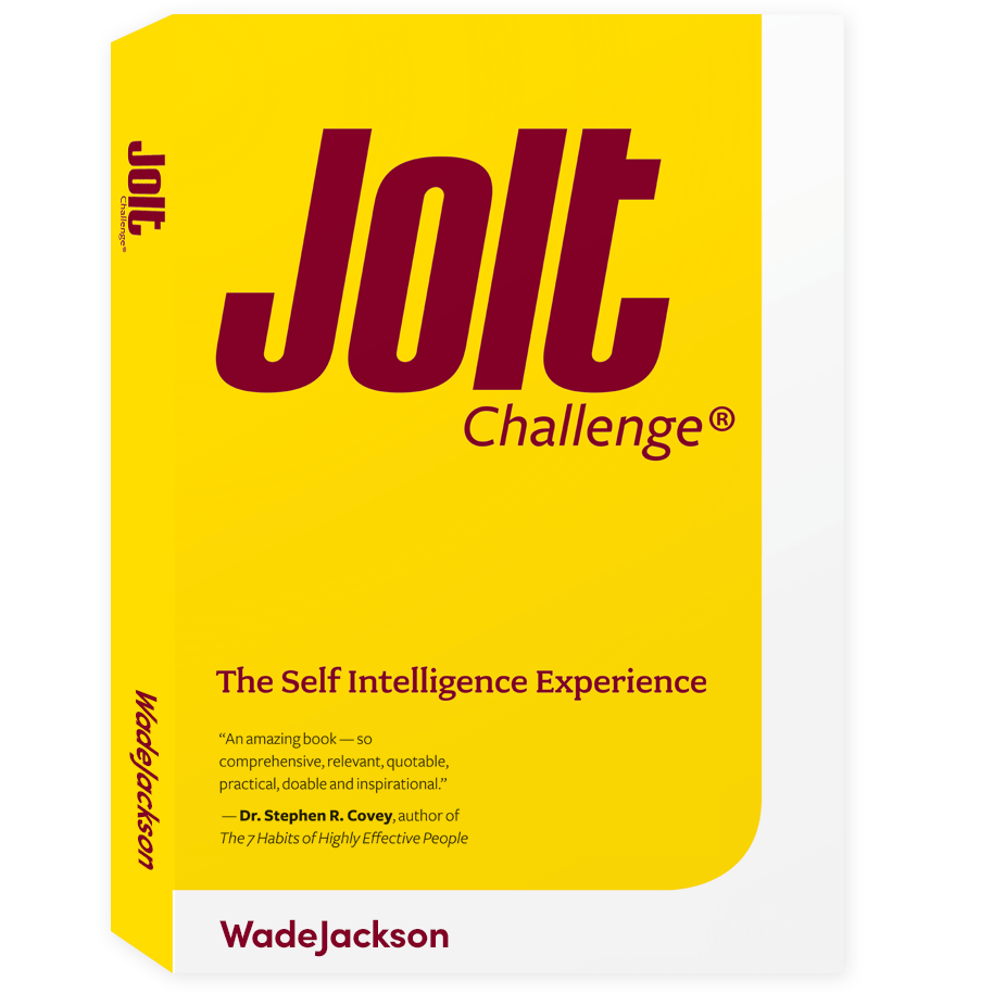 Book　—　Wade　Jackson　Happiness　Inspiring　Meaningful　Jolt　Challenge