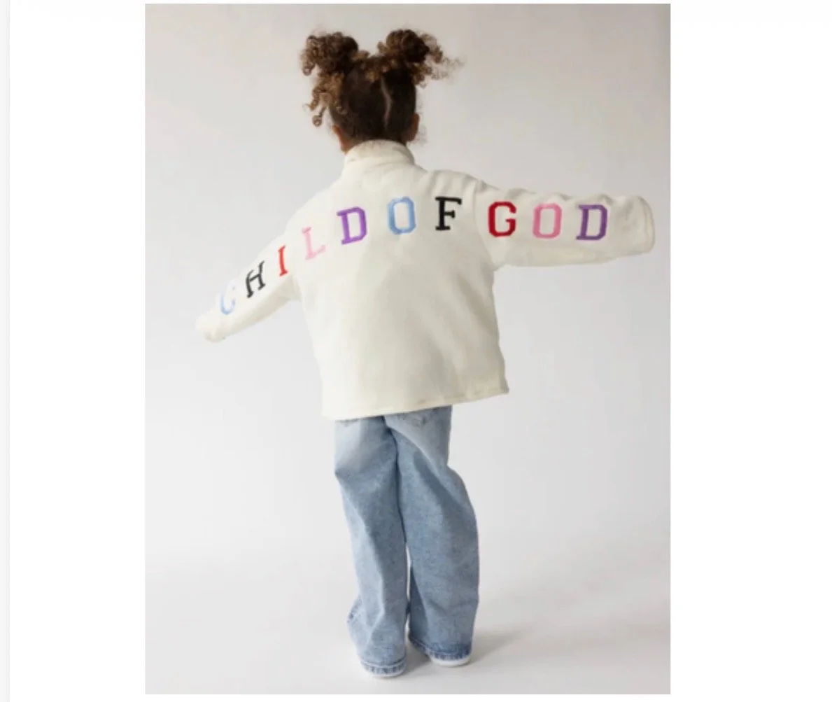 KIDS "CHILD OF GOD" 1/4 ZIP fleece