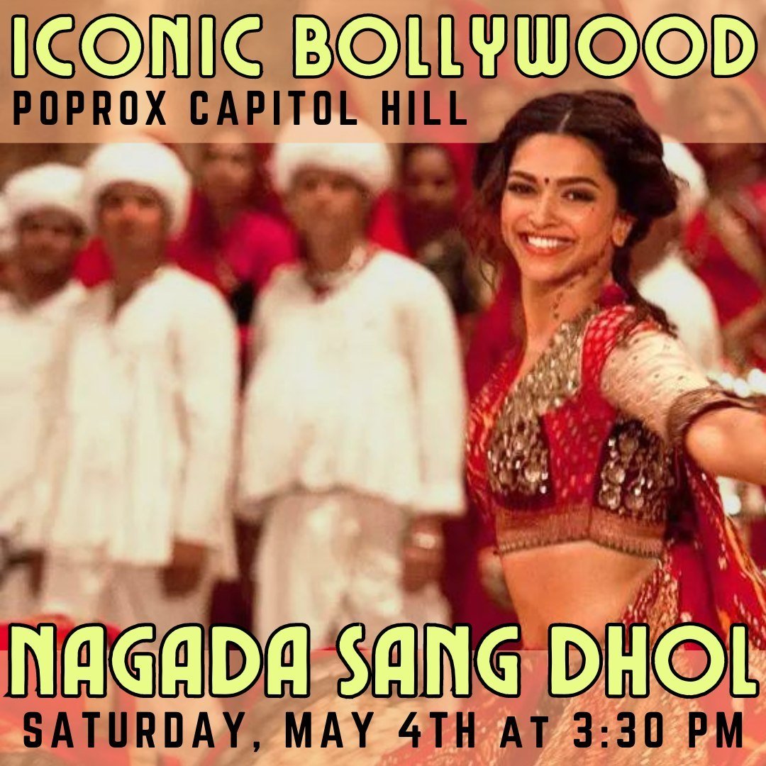 It's time for another Iconic Bollywood workshop with the lovely Asha! Our next workshop will be to 'Nagada Sang Dhol' from the film 'Goliyon Ki Raasleela Ram-leela'! // Choreographed by Samir and Arsh Tanna

Class will be held on SATURDAY, MAY 4TH @ 