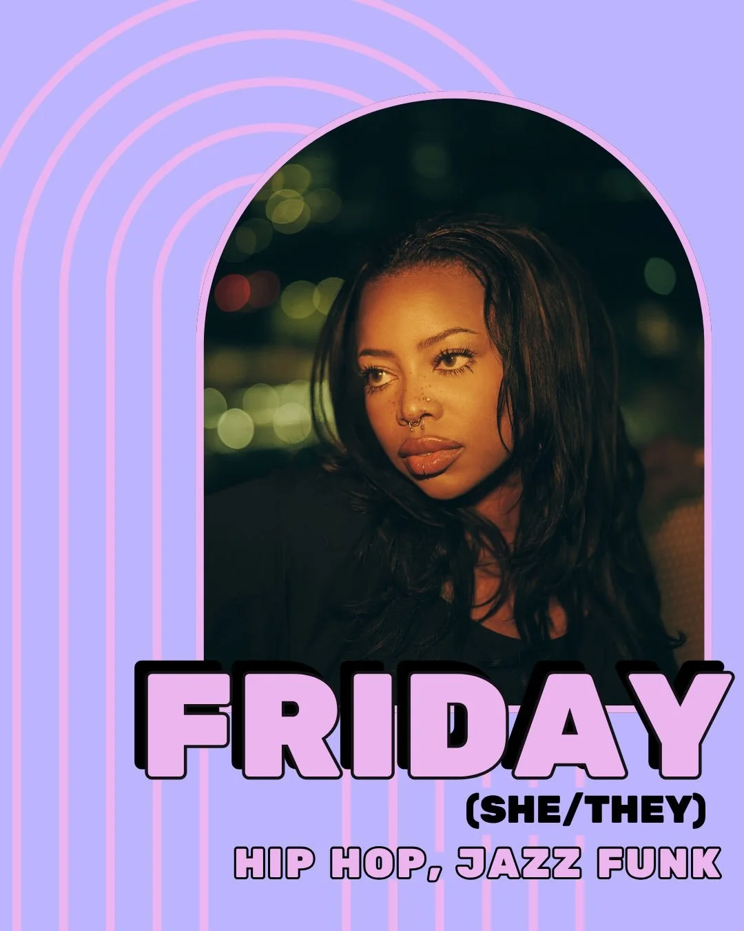 We are excited to welcome the lovely Friday to the PopRox team! 

@fridayjames.mp3 will be teaching hip hop and jazz funk across both locations! 

Scroll through to learn more about Friday and please give her a warm PopRox welcome in the comments bel