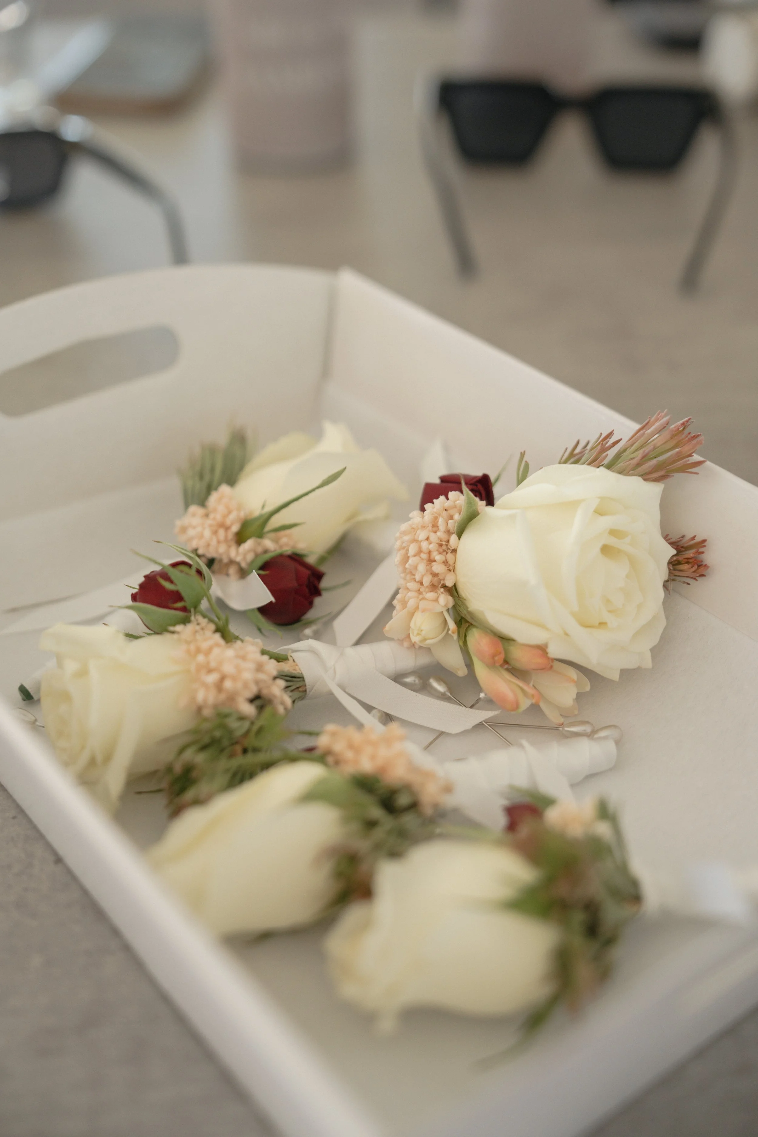 Groom's Party Buttonholes