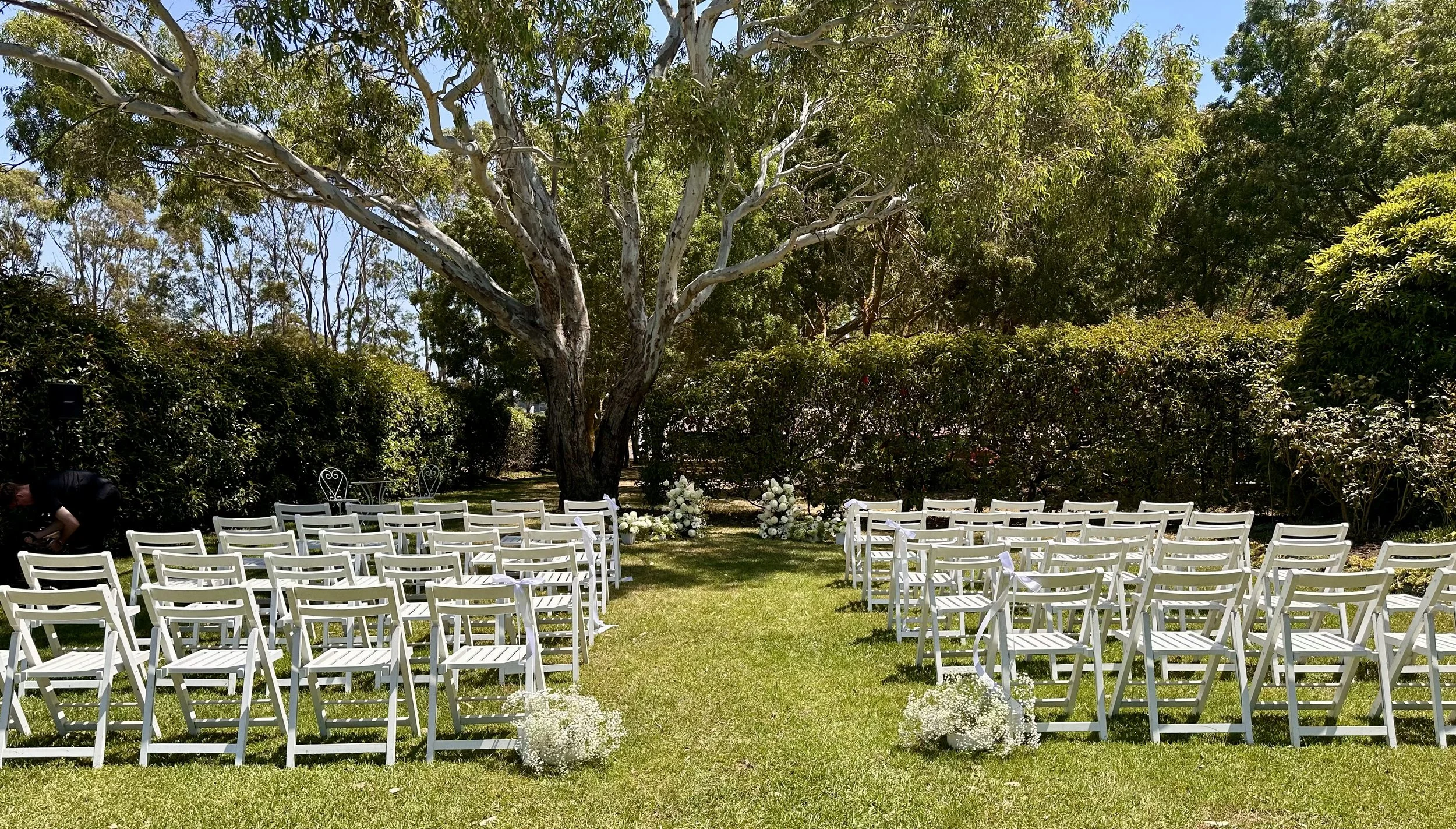 Ceremony Arrangements 'The Corner Paddock'