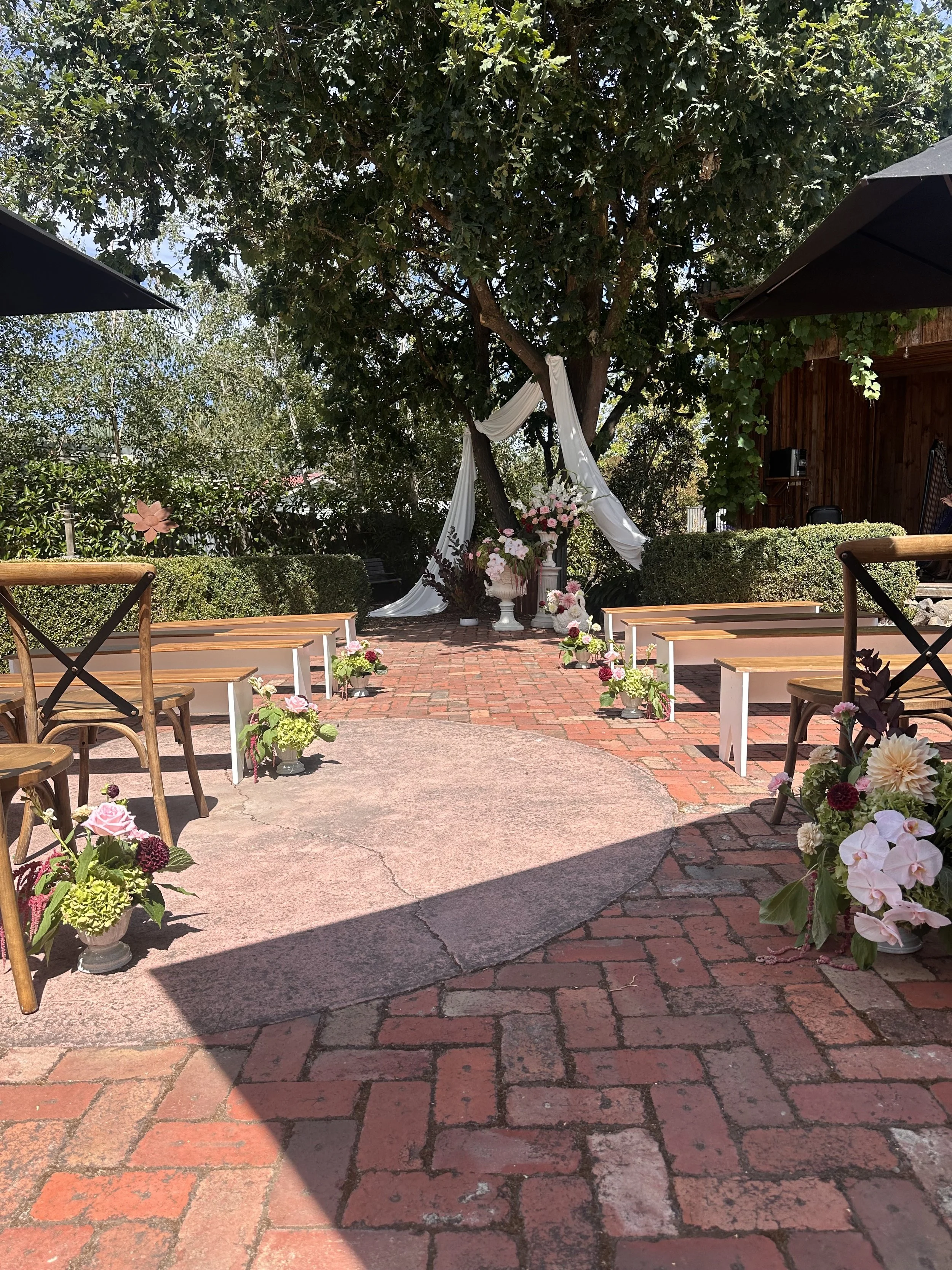Wedding Ceremony & Aisle Arrangements