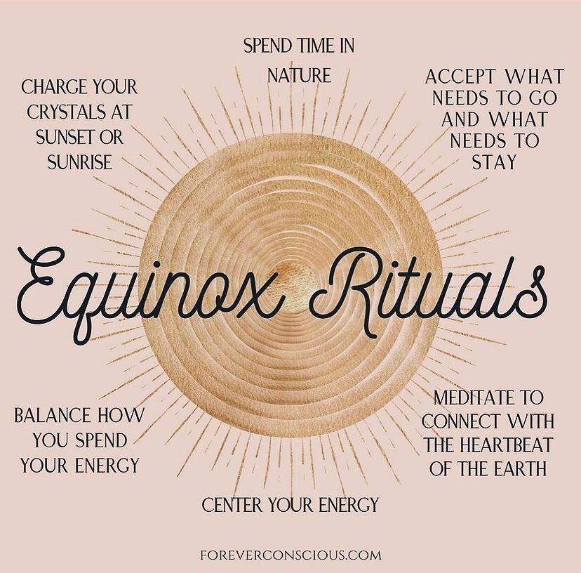 🌱 Honour this time of change - Spring Equinox 
Repost -  @foreverconscious 

🌸Let&rsquo;s welcome this season of change, rebirth and renewal. 

🌅A time to wake from our winter hibernation as we plant the seeds for continual growth moving through o