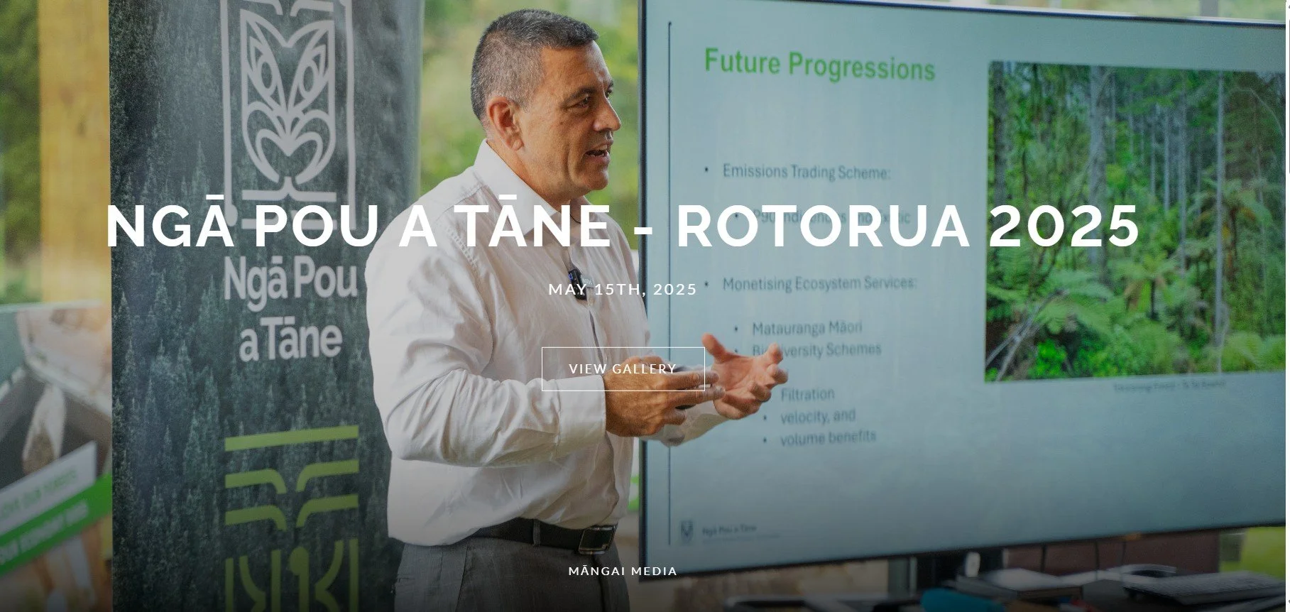 Launch of He Rautaki Ngahere Māori