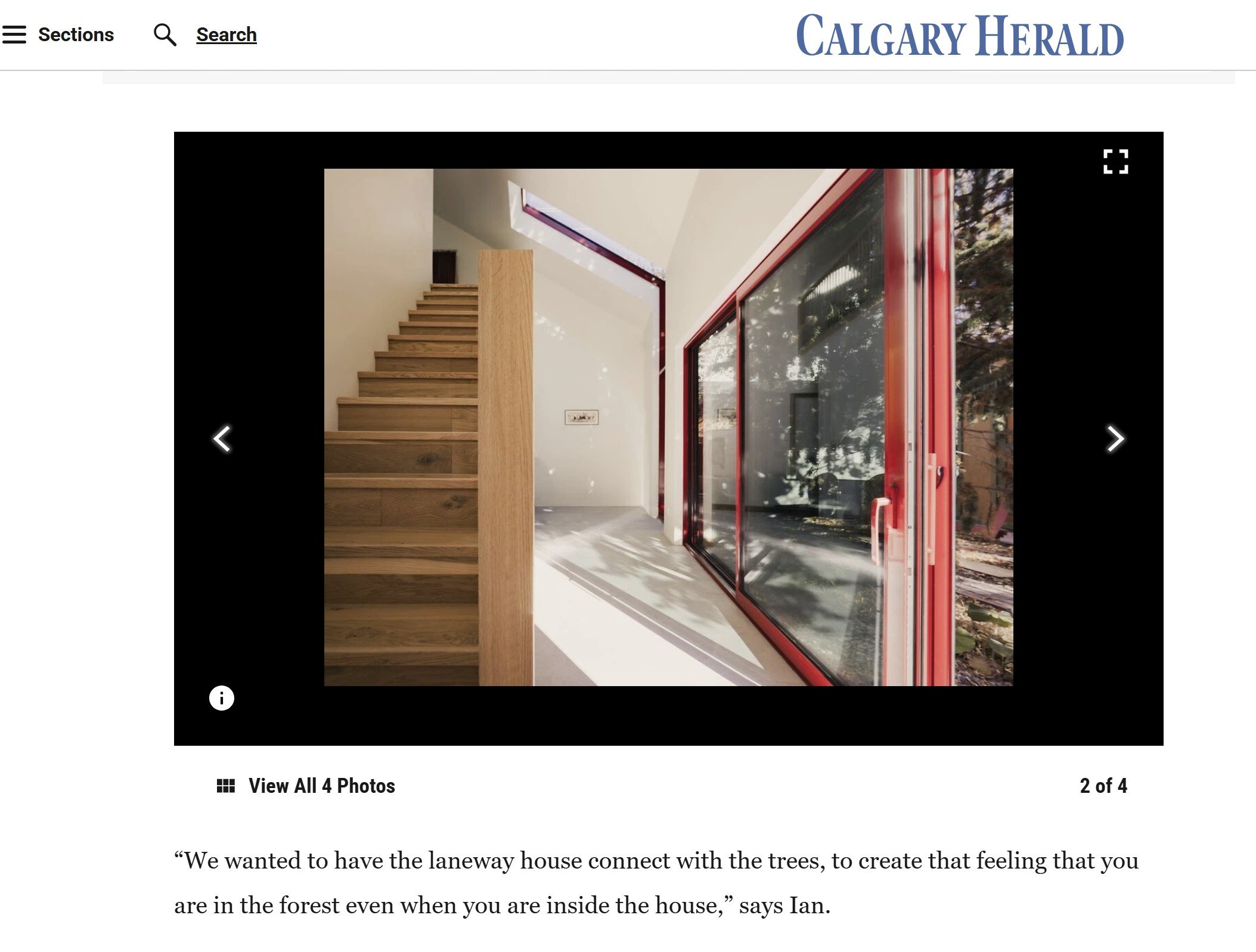  Calgary Herald  The evolution of the laneway home