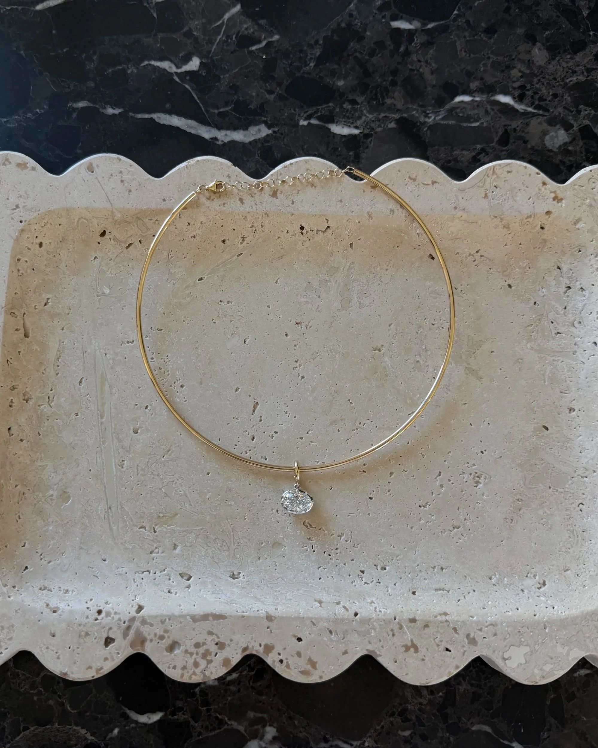 Gold Collar Necklace