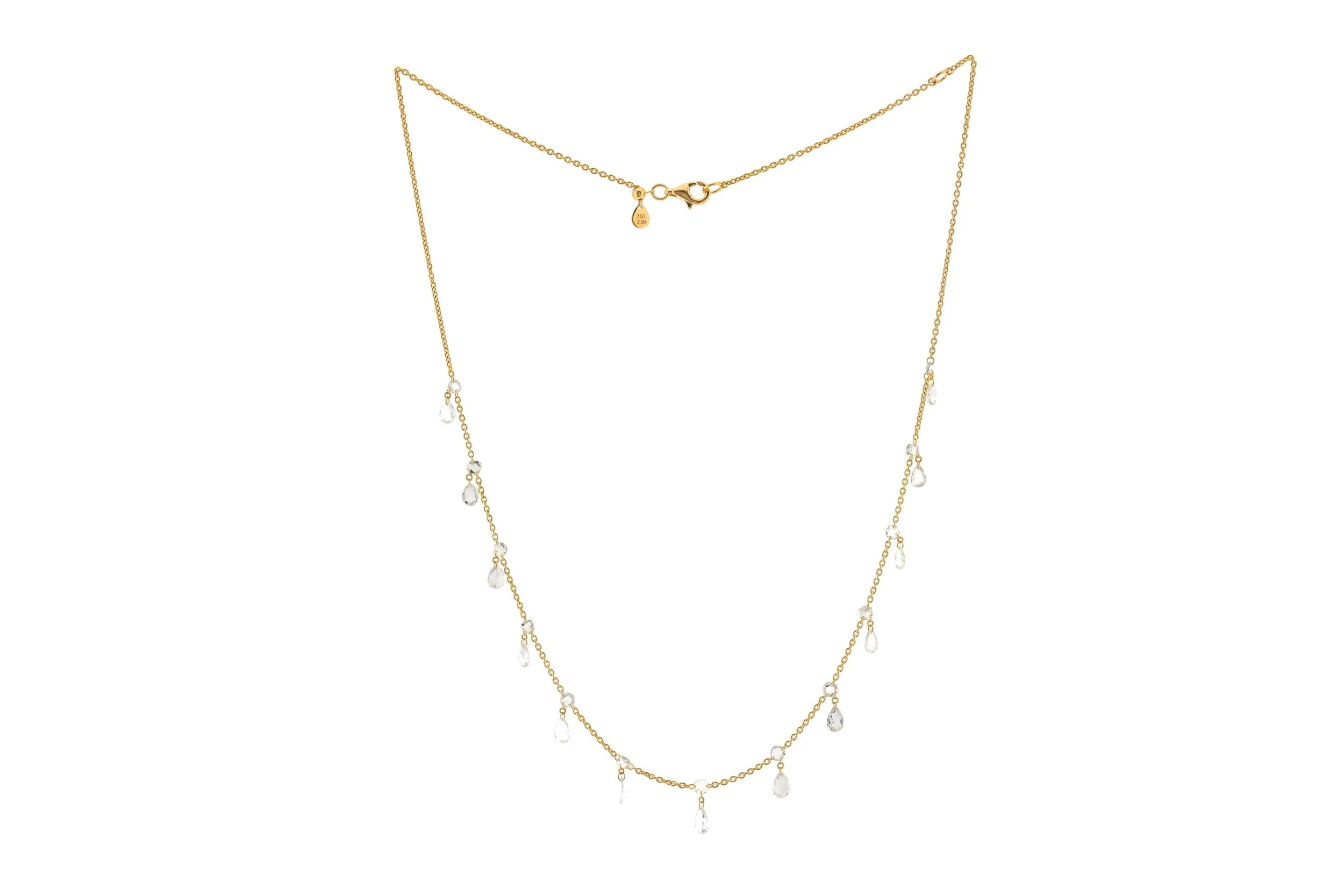 Pear Droplets Necklace