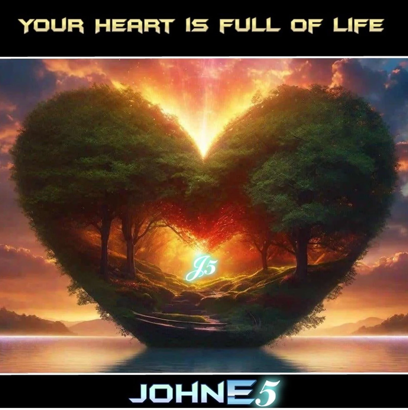 Your heart is full of life (featuring Justin Paul Abraham) - original mix by JohnE5  WAV