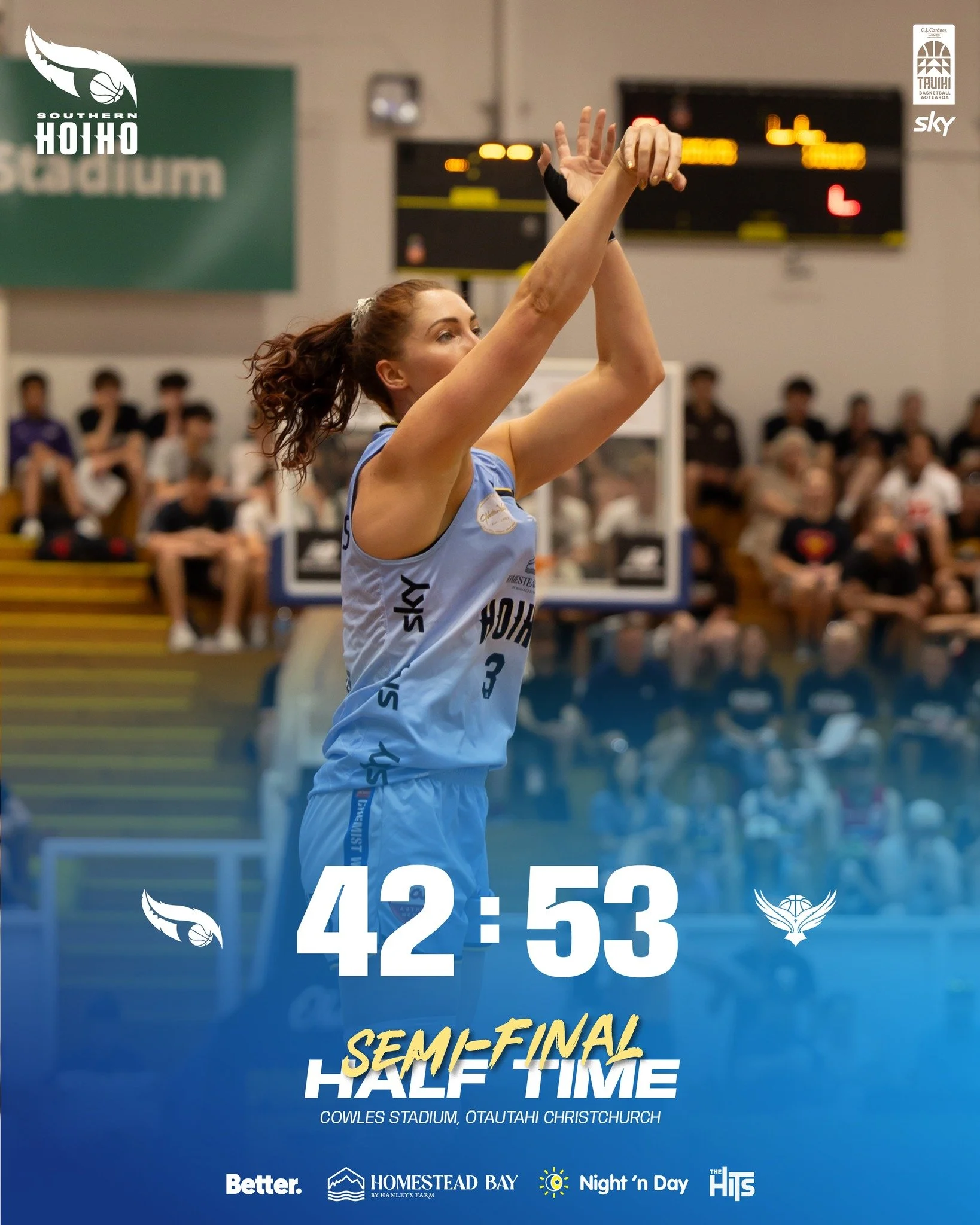 Some work to do - but a massive second half is on the way. 🏀

🌌 Jacobs - 9 PTS | 1 REB | 1 AST
🌌 Edwards - 9 PTS | 4 REB | 1 AST | 2 BLK
🌌 Pizzey - 8 PTS | 1 REB | 2 BLK
🌌 Simmons - 7 PTS | 1 REB | 1 AST

@tauihinz @skysportnz @bettercreativenz