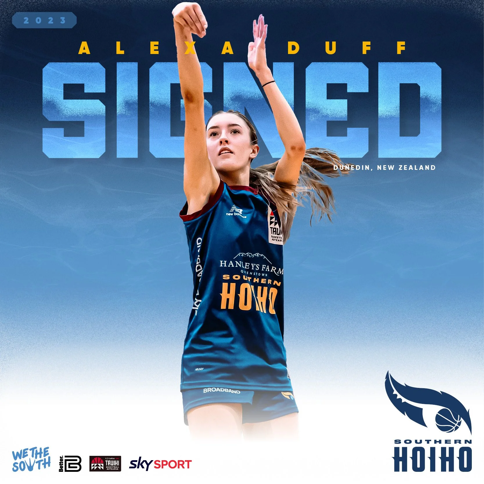 Rising Star Alexa Duff Signs On Southern Hoiho Womens Basketball