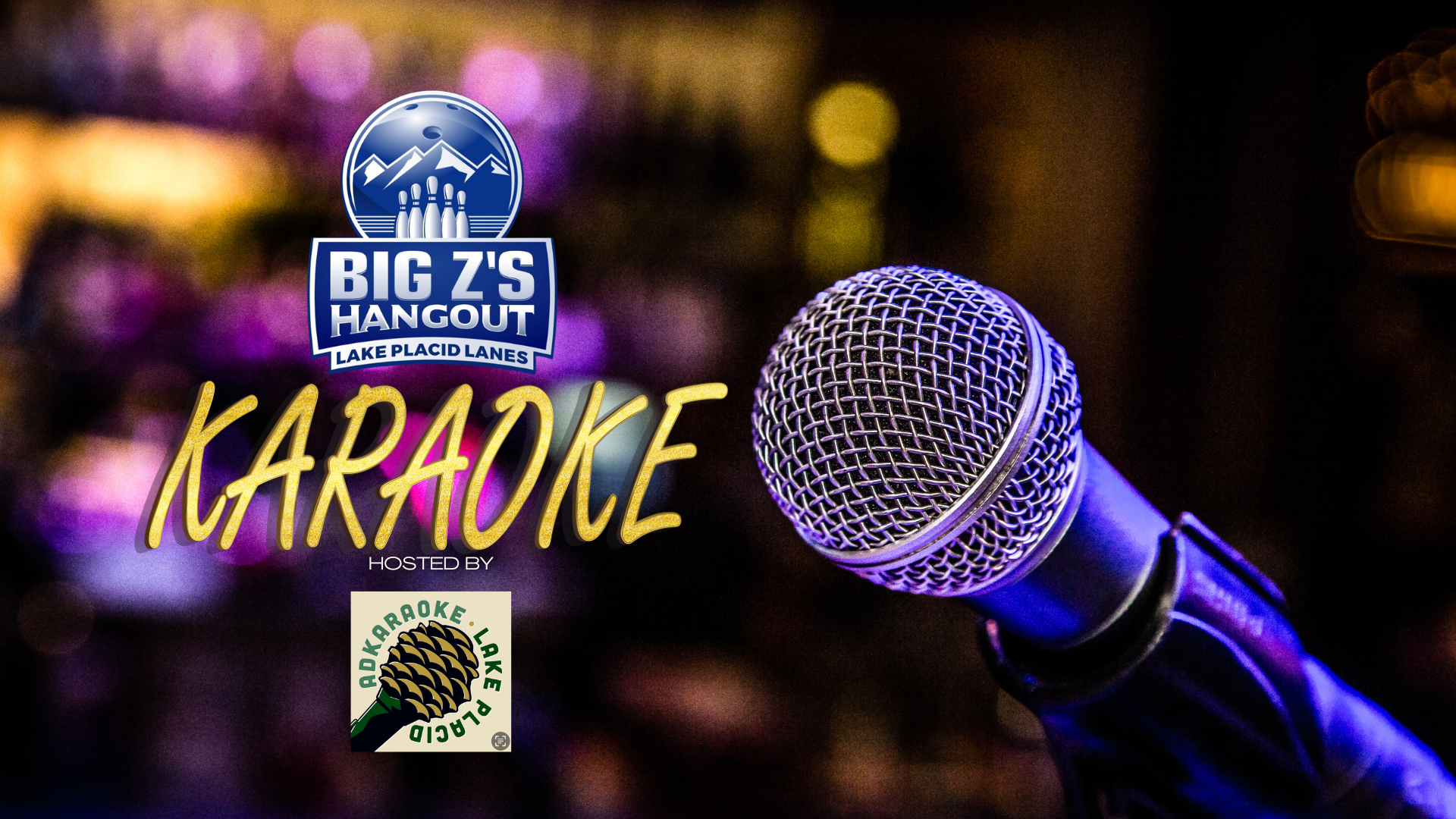 Karaoke at Big Z's hosted by ADKaraoke