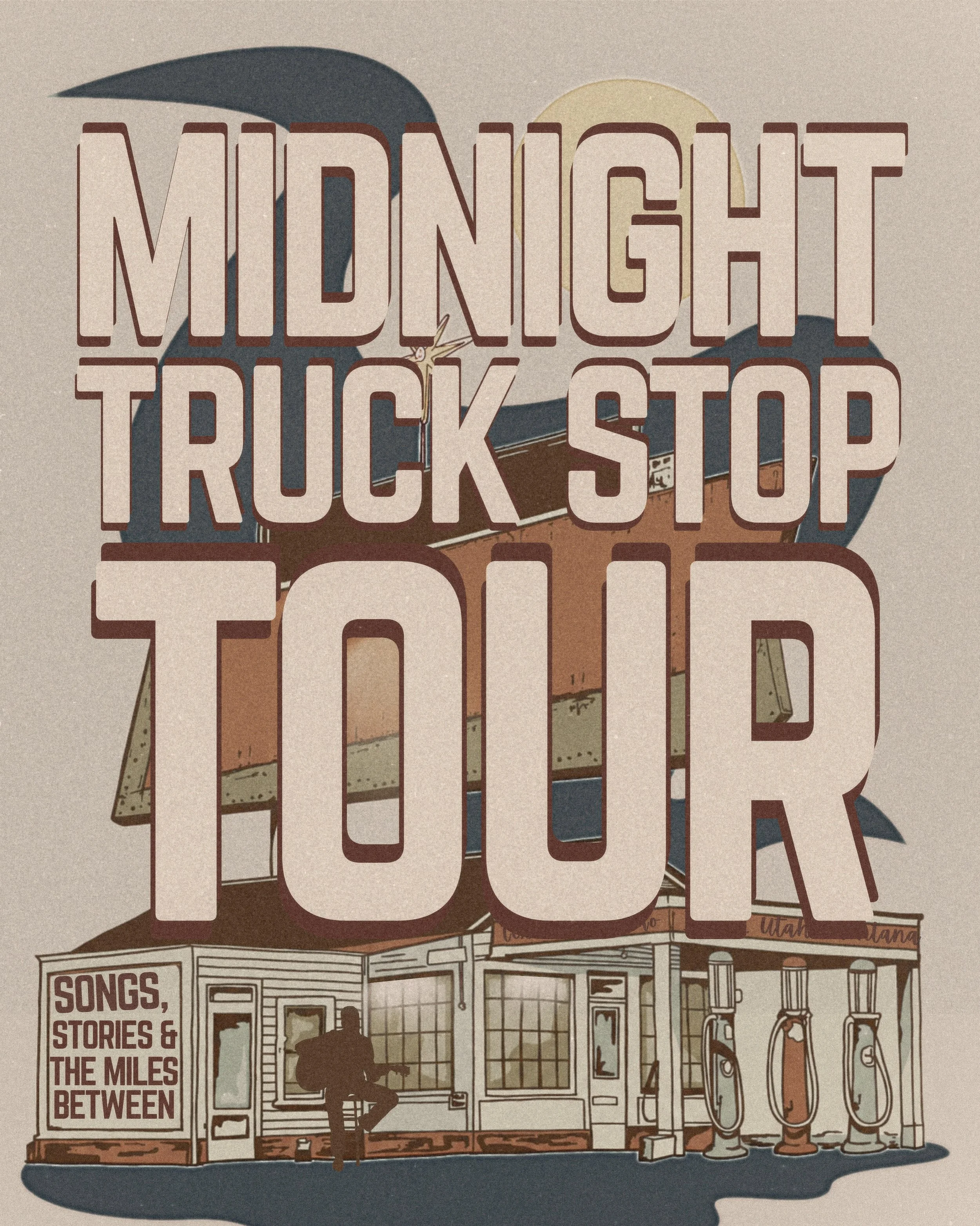 Good music. Good people. Long roads. Midnight Truck Stop Tour 2026

For the next several weeks, we&rsquo;ll be chasing sunsets, crossing state lines, and turning strangers into friends one show at a time.

Whether it&rsquo;s a packed festival, a moun