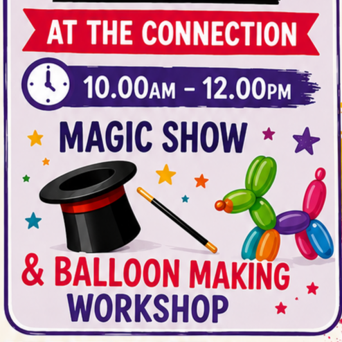 SHP- Magic Show and Balloon Workshop