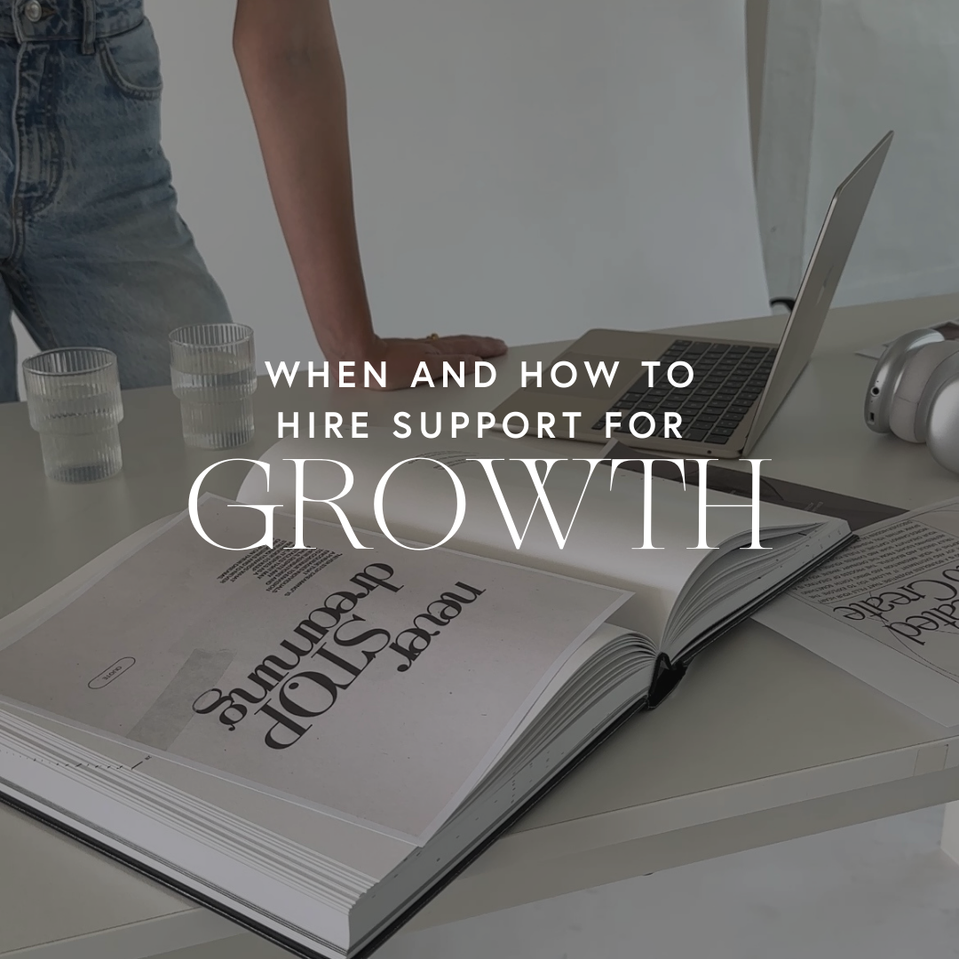 When and How to Hire Support for Growth