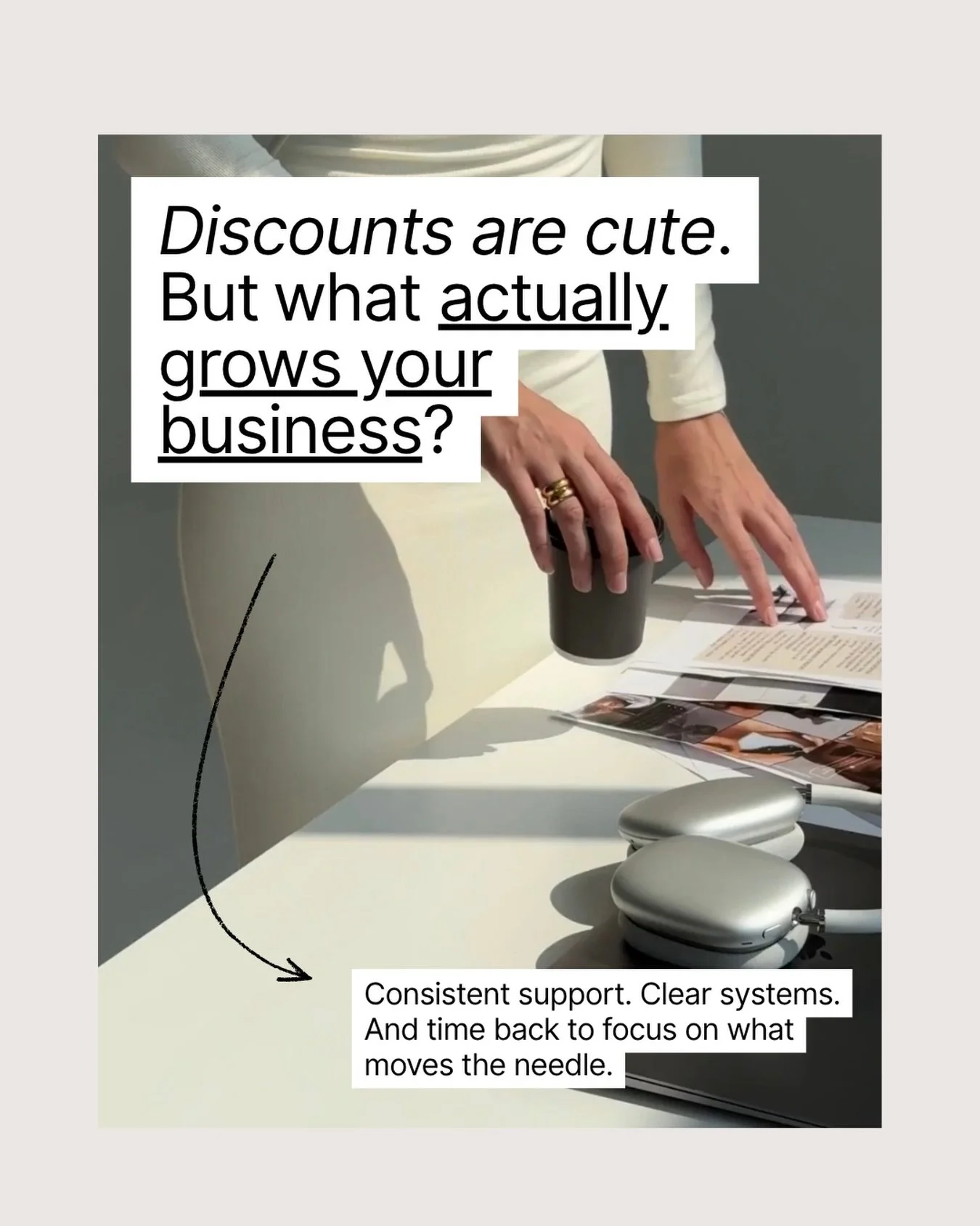 You don&rsquo;t need another 20% off productivity app.
You need fewer tabs open, less admin on your plate, and a team you can trust to keep the wheels turning while you lead.

Because every hour spent updating a form, chasing a calendar link, or form