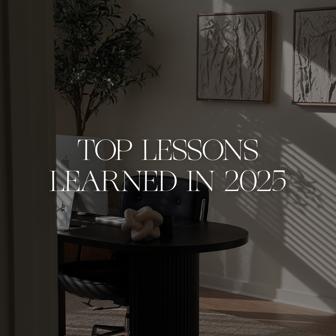Top Lessons Learned in 2025