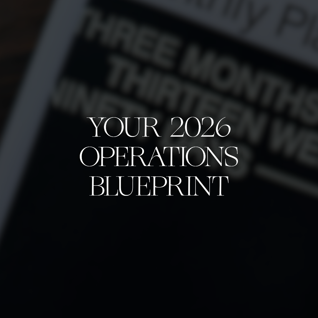 Your 2026 Operations Blueprint
