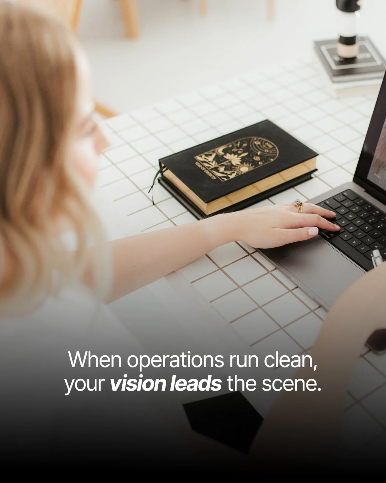 It&rsquo;s easy to question your vision when you&rsquo;re buried in details.

When your day&rsquo;s full of decisions, delays, and fixing things no one else sees&hellip; 
clarity starts to fade.

But it&rsquo;s not that you&rsquo;re unclear.
You&rsqu