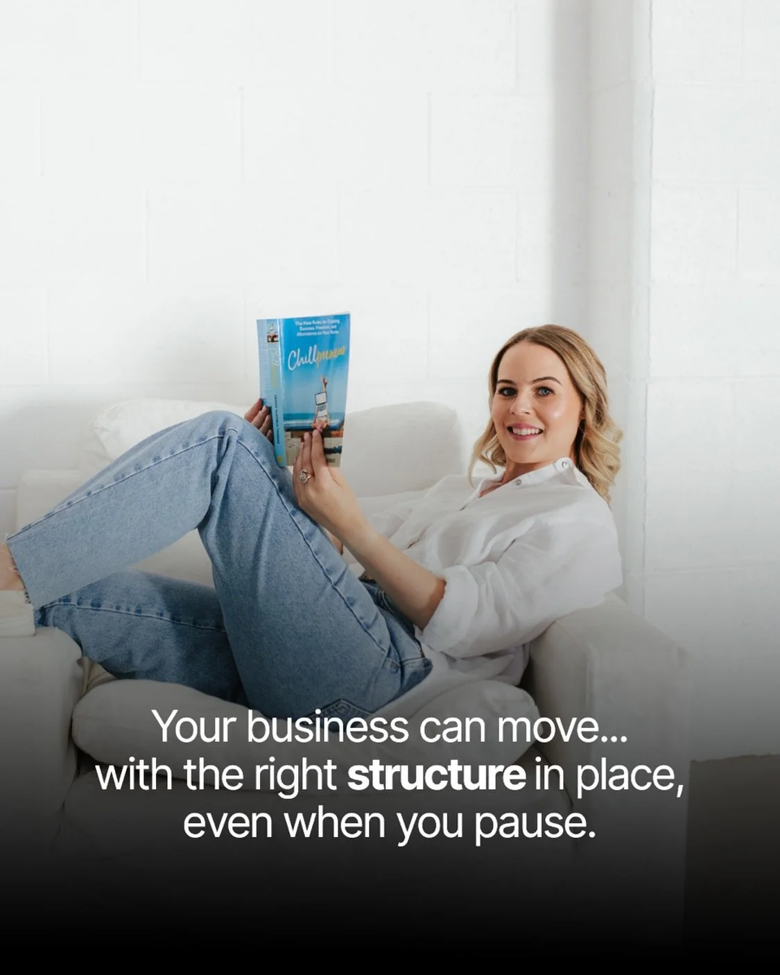 You&rsquo;re not lazy. You&rsquo;re not behind.
You&rsquo;re just holding too much,
because no one showed you how to set things down.

If the only way your business moves is when you&rsquo;re pushing it forward&hellip; that&rsquo;s not sustainable.
I