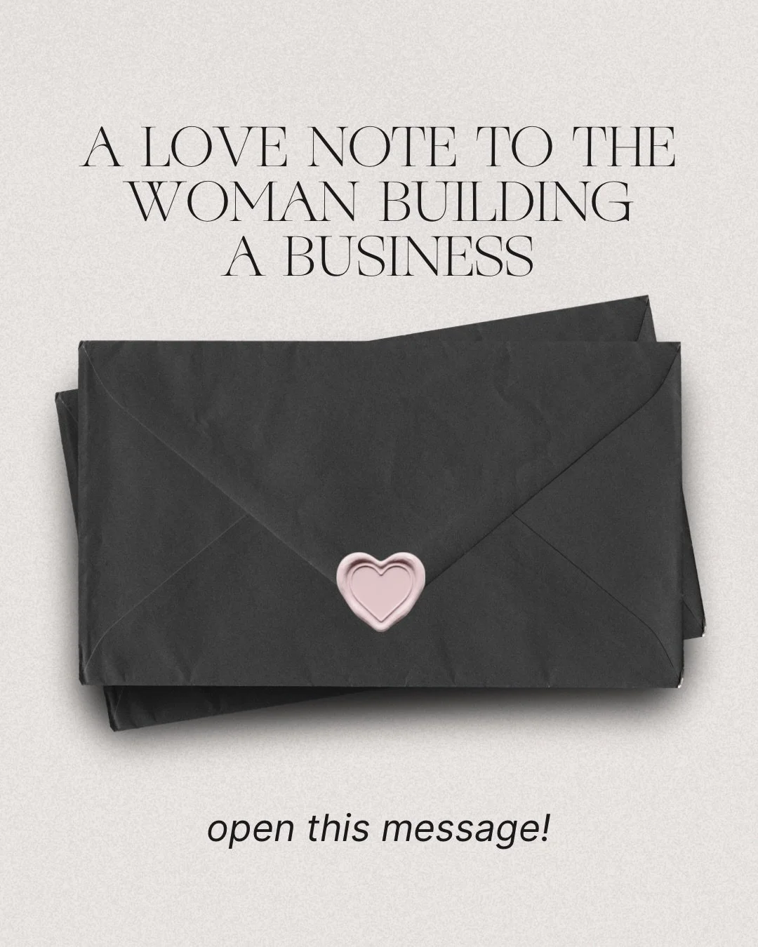 To the woman building a business 🤍

The leader.
The visionary.
The one holding a lot behind the scenes.

Valentine&rsquo;s Day doesn&rsquo;t just have to be about romantic love.
It can be about the love you pour into your work.
The love you hold for