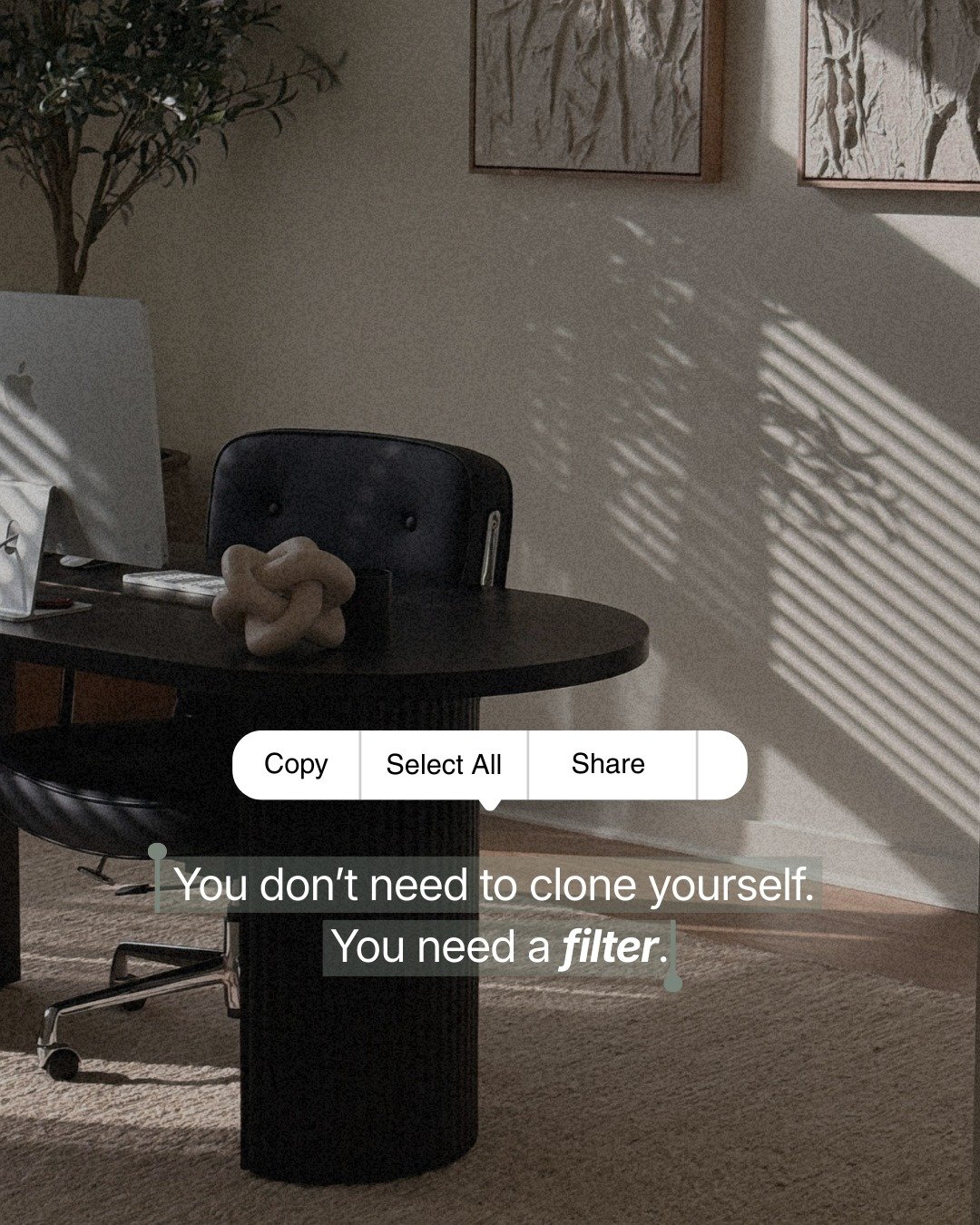 Decision fatigue rarely feels dramatic.
It just quietly wears you down.

It&rsquo;s the constant drip of:
&ldquo;Quick question.&rdquo;
&ldquo;Just checking.&rdquo;
&ldquo;Do you have a preference?&rdquo;

Individually? Harmless.
Collectively? Draini