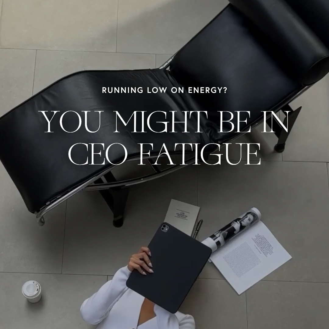 Running Low on Energy? You Might Be in CEO Fatigue