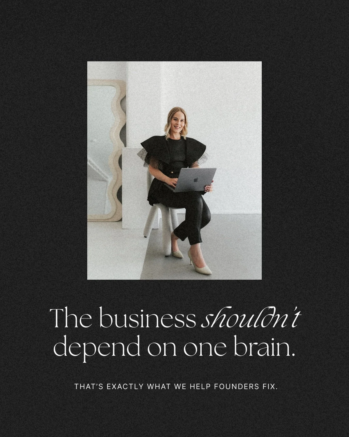 One of the biggest operational risks in a growing business isn&rsquo;t a lack of effort.

It&rsquo;s a founder&rsquo;s dependency.

When too much of the business lives in one person&rsquo;s head, everything slows down.

The client context lives with 