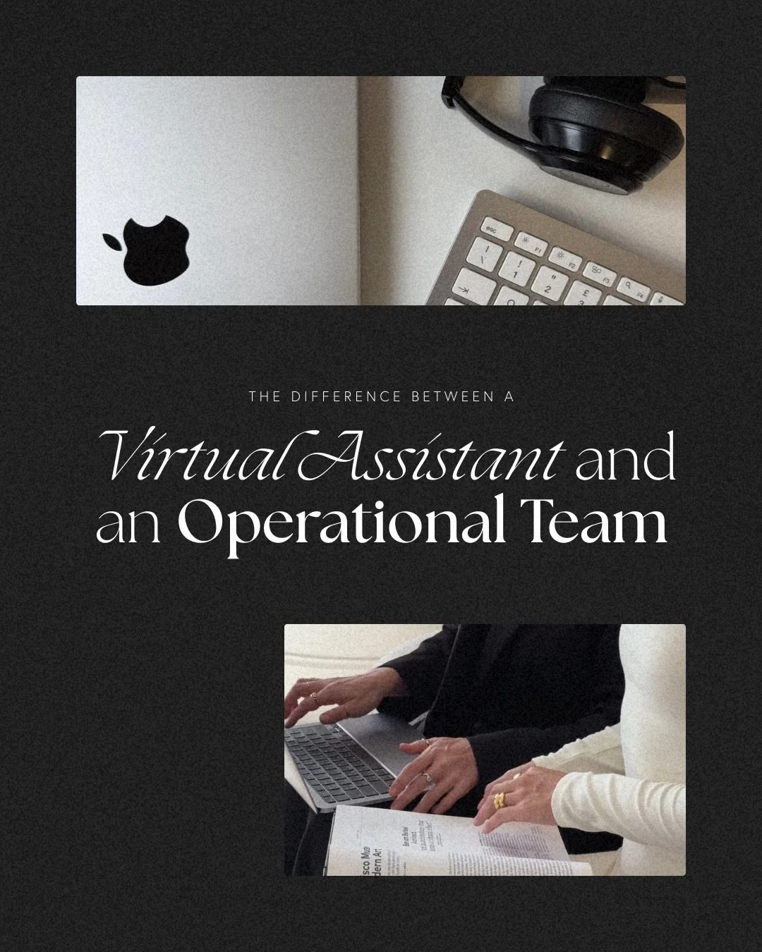 Many founders start by hiring a VA.

And that can absolutely help.

Tasks get completed.
Admin gets handled.
The to-do list gets lighter.

But eventually, many founders notice something frustrating.

The tasks are moving&hellip;
Yet the business stil