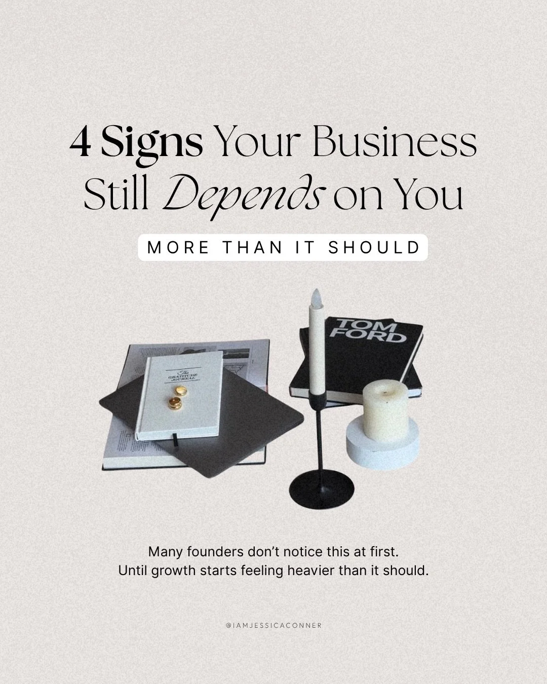 Most founders don&rsquo;t notice founder dependency right away.

At the beginning, it simply feels like responsibility.

You know the clients.
You know the history.
You know the strategy behind decisions.

So naturally, the team comes to you for answ