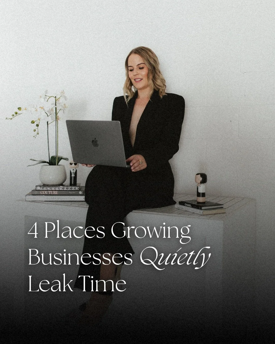 Most business owners don&rsquo;t notice time leaks right away.

At the beginning, the business runs on effort.

You move quickly.
You solve problems.
You connect the pieces yourself.

But as the business grows, complexity increases.

Manual marketing