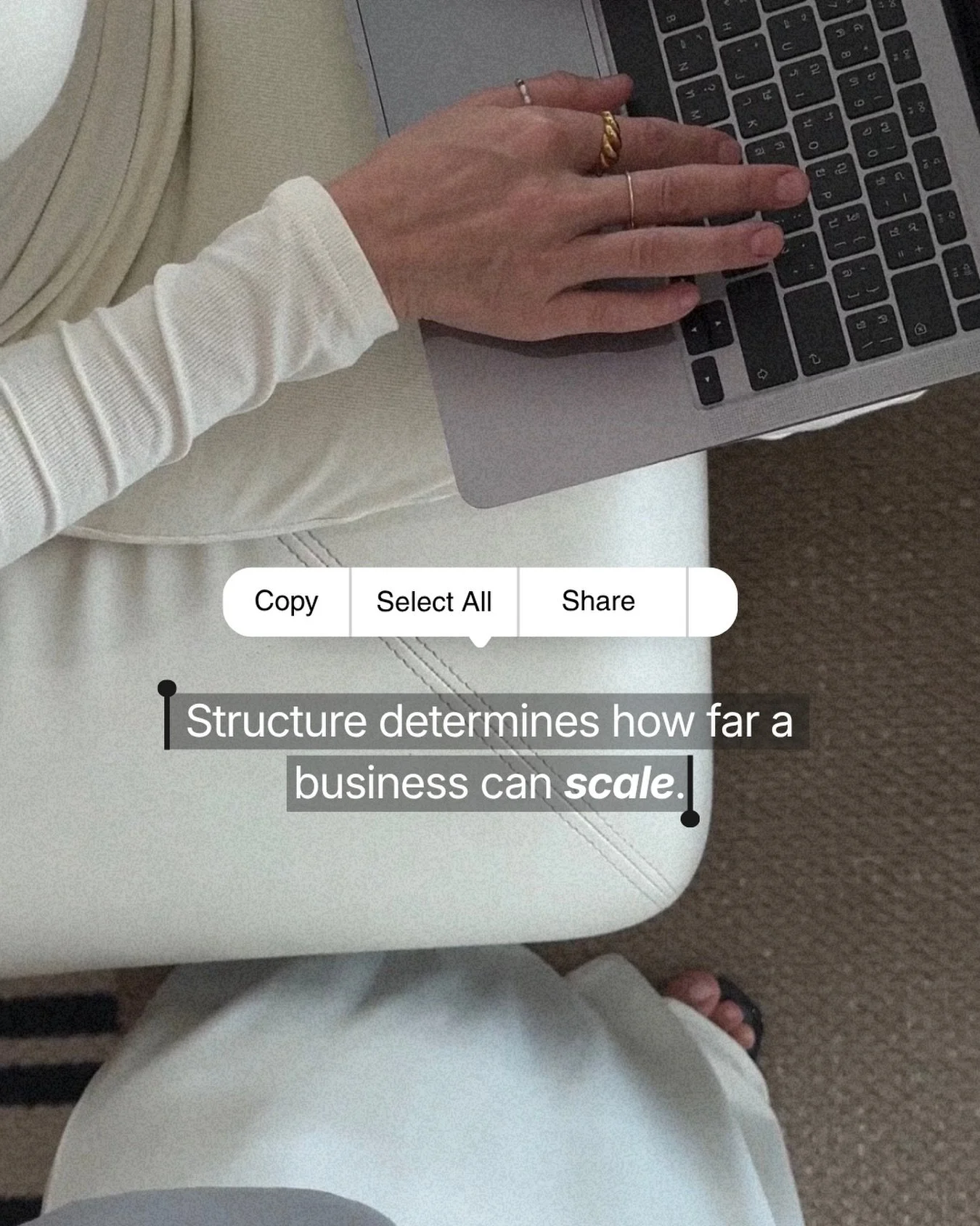 Many business owners assume growth slows down because they need to work harder.

But more often, growth slows because the structure behind the business hasn&rsquo;t evolved yet.

More clients create more projects.
More projects create more coordinati