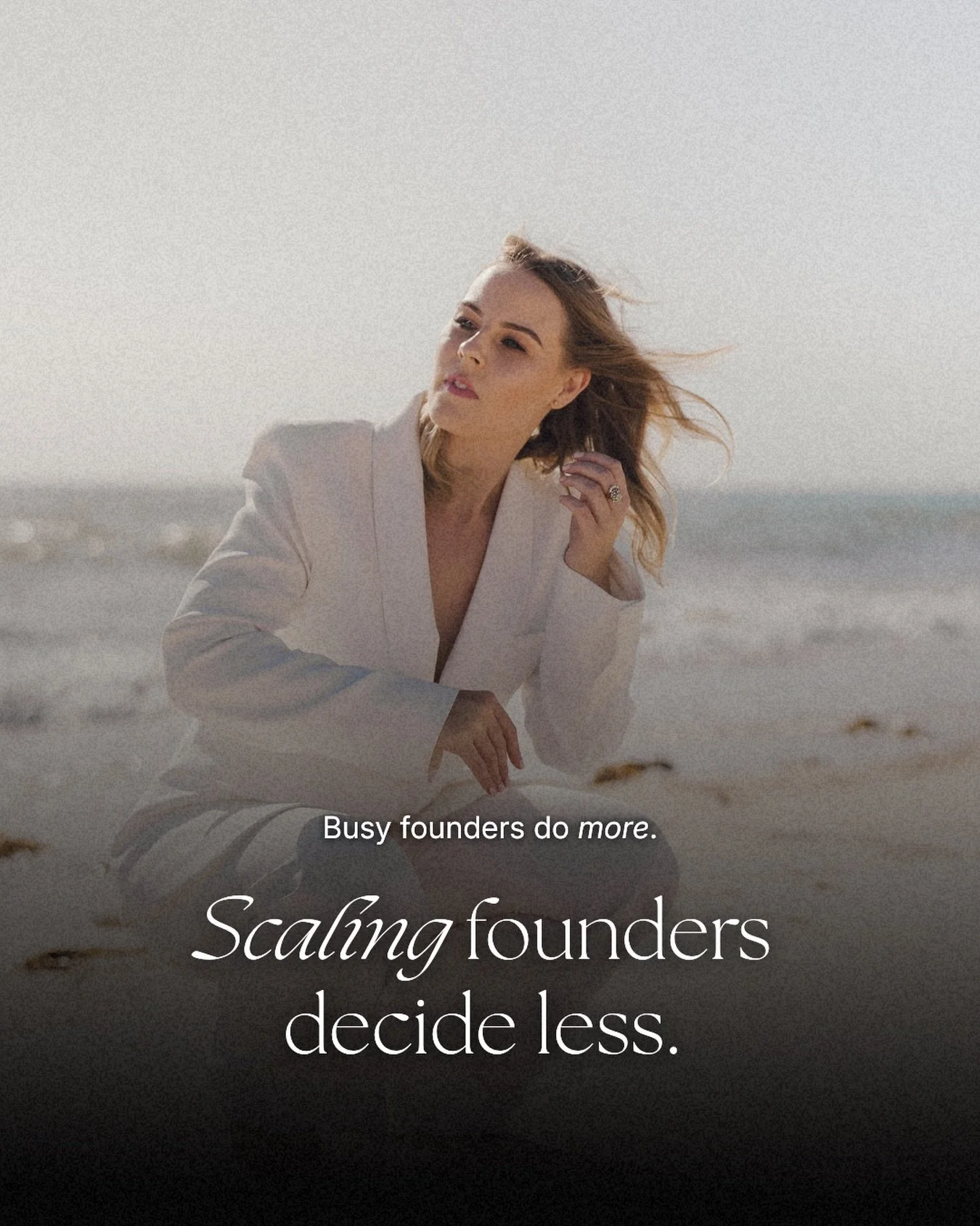 Being busy in business is often a sign that things are working.

Tasks are getting done.
Clients are being served.
The business is moving.

So it&rsquo;s easy to assume that doing more is what drives growth.

But as the business evolves, the role of 