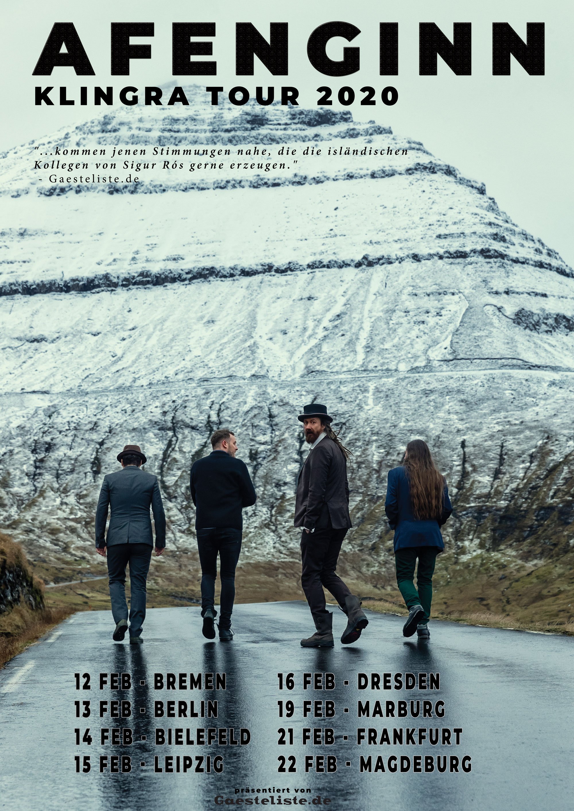 Klingra Tour 2020 dates announced
