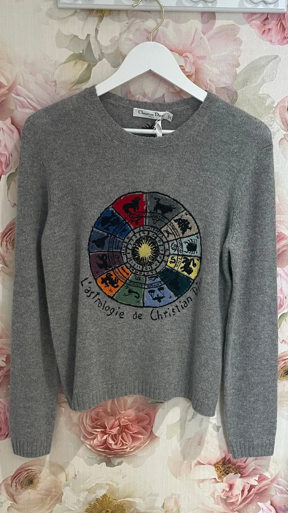 Dior wheel top of fortune sweater
