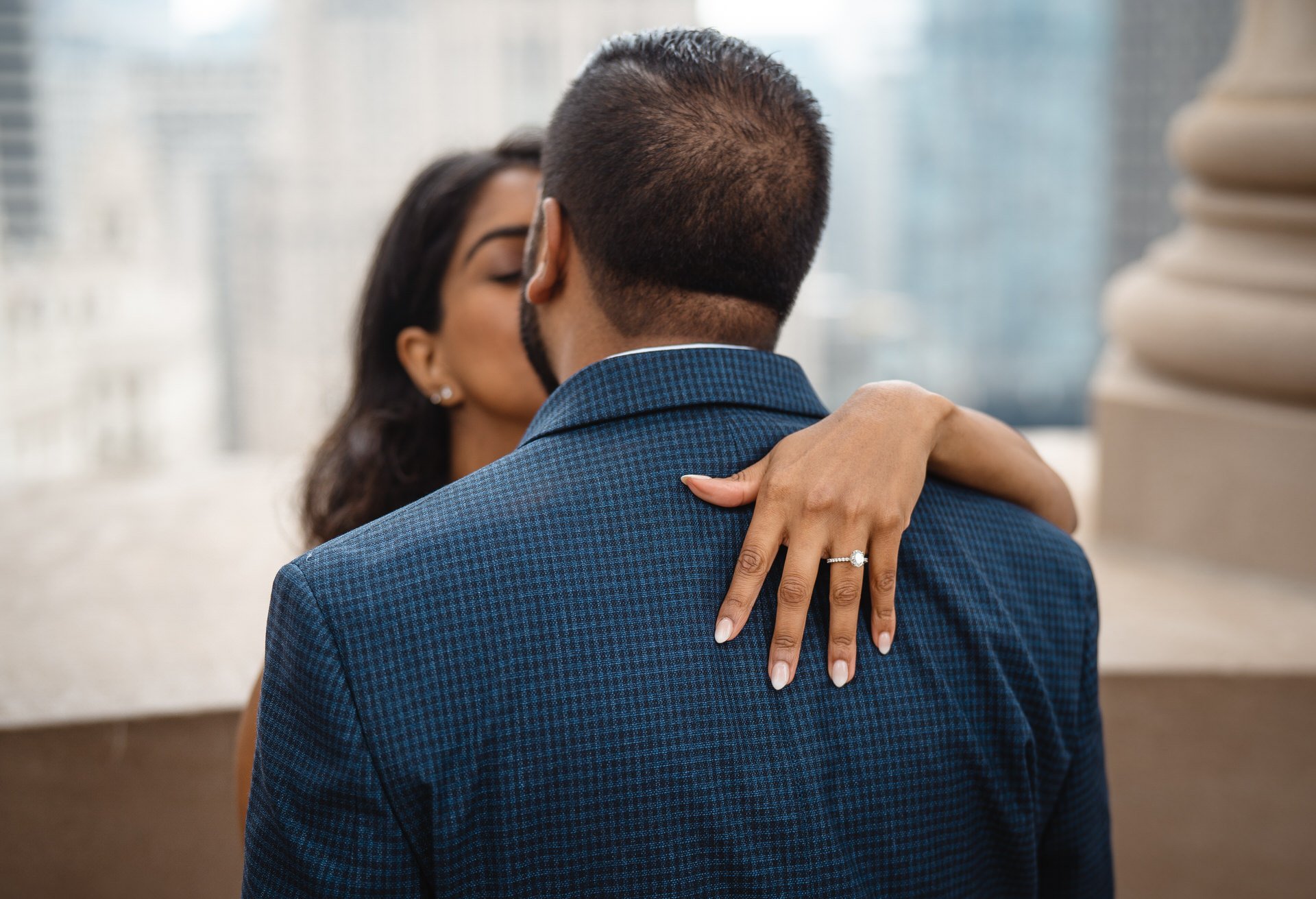 LondonHouse Chicago Proposal Chicago Engagement Photographer